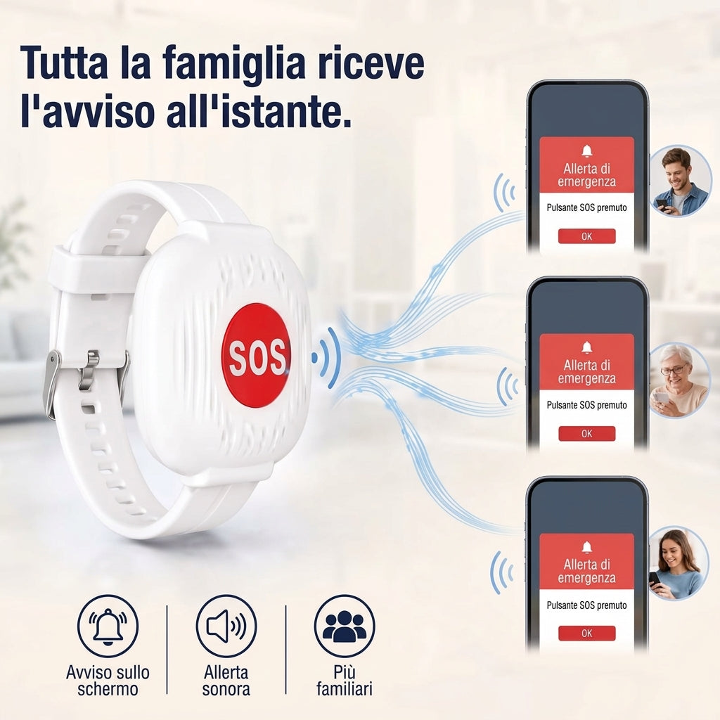 SempreVicino™ – Bracciale SOS
